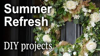 Summer decorate with me 2024 | Summer refresh | Summer vibes