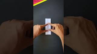 How to make paper boomerang , Easy 3 blade boomerang , ninja Star returnable plane