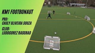 KM1 Footbonaut Training mit Fussballprofi Cauly Oliveira Souza Ludogorets Razgrad Football Soccer ️