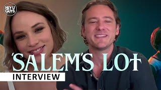 Lewis Pullman & Makenzie Leigh on Salem's Lot, the Stephen King Movie Universe & all those vampires