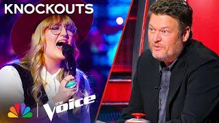 Kylee Dayne's Stunning Performance of Eric Carmen's "All By Myself" | The Voice Knockouts | NBC