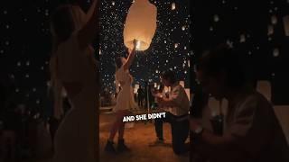 The coolest looking proposal ever ️