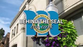 Behind the Seal - Morgantown City Clerk
