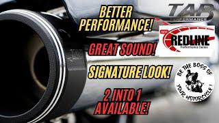 2 INTO 1 - YOU ASKED FOR IT! HERE IT IS! TAB PERFORMANCE REDLINE SERIES EXHAUST!