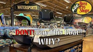 Why You Shouldn’t Buy This Beginner Fishing Boat at Bass Pro! Crazy!