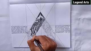 Creative free style drawing | Doodle art | Satisfying to watch | Legend Arts