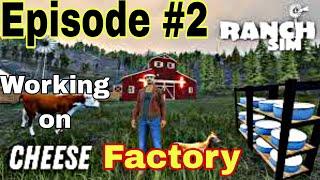 Day 2 at new Ranch#making#cheese #factory#money#youtubevideo #ranchsimulator@TechnoGamerzOfficial