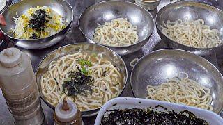 Korean Traditional Noodles Making Skill – Korean Street Food