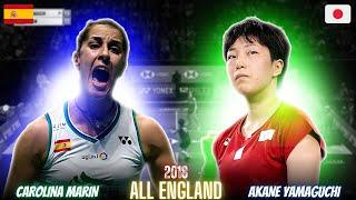 Akane Yamaguchi(JPN) vs Carolina Marin(SPN) Badminton Match Highlights | Crazy All England 2018