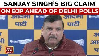 Sanjay Singh Press Conference Live: AAP Exposes BJP's Attempt To Cancel Anita Singh's Vote