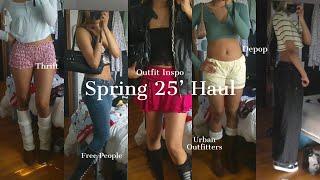 Try On Haul & Outfit Inspo | Thrifts and Depop Haul | Spring Reset