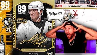 HIS GOD SQUAD HAD 5 TEAM BUILDERS & POWER UP ICON MARIO LEMIEUX! INSANE ENDING! NHL 23 GAMEPLAY