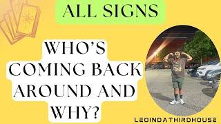 ALL SIGNS”WHO’S COMING BACK AROUND AND WHY?”