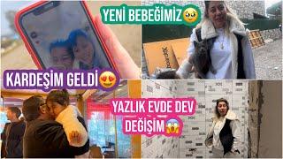 KARDEŞİM GELDİİŞTE YENİ BEBEĞİMİZ️YAZLIK EVDE DEV DEĞİŞİMBU KAHVALTI EFSANEDEDE TORUN KAVUŞTU