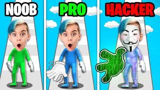 NOOB vs PRO vs HACKER in SLAP AND RUN!