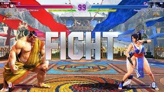 Street Fighter 6  CURRYMAN (E.Honda) Vs TONY (Mai)  SF6 High Level Matches!