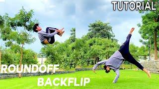 Learn how to roundoff Backflip / Roundoff backflip tutorial in Hindi / Rajkumar Karki