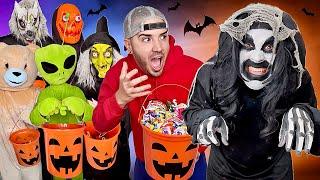 Spooky Halloween Monster candy heist 