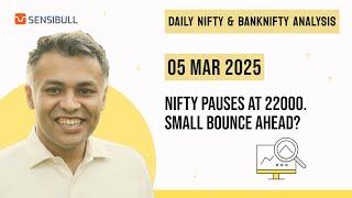 NIFTY & BANK NIFTY Analysis for Tomorrow | Stock Market Outlook | 05 March 2025, Wednesday