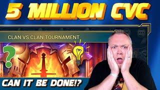 5 Million CvC INSANTY Plan and Execution!!!!!  Raid: Shadow Legends