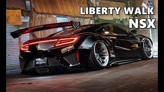 LibertyWalk Acura NSX Black on Black