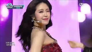 JUN HYO SEONG 전효성 (SECRET) - Find Me 나를 찾아줘 M!COUNTDOWN  4K60 Original Video with Instrumental Track