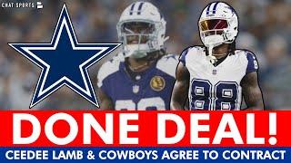 Cowboys News Alert : CeeDee Lamb And Dallas Cowboys FINALLY Agree To MASSIVE Contract Extension