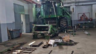 John Deere S 690i на майже капітальному ремонті