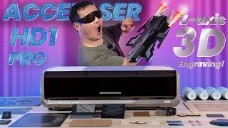 The Future of Laser Engraving: Real 3D on Curves with ACCELaser HD1 Pro!