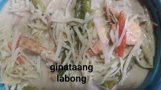 ginataang labong