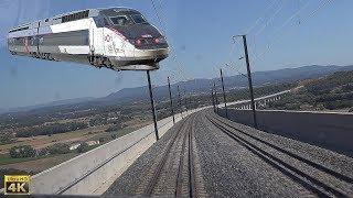 4K TGV Cabride Lyon Part-Dieu à Marseille Saint-Charles en TGV R