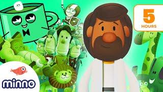  5 Hours All About God, Jesus, & the Bible! | Animated Bible Stories for Kids