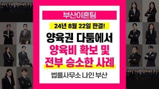 부산가사전문변호사 이유진변호사 추천 양육권 관련 소송에서 전부 승소한 사례 #부산가사전문변호사이유진 #부산이혼전문변호사이유진