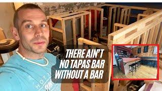 Building a Bar in a Restaurant. Start to Finish.