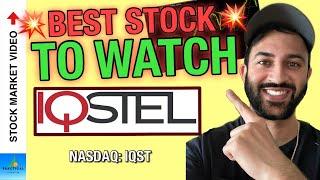  BEST STOCK TO RESEARCH RIGHT NOW!  NEW CATALYST ANNOUNCED! Iqstel Inc