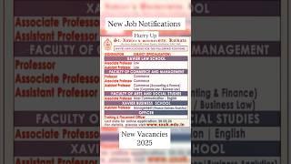 New Job Notification 2025 #shorts #short #shortvideo #ytshorts