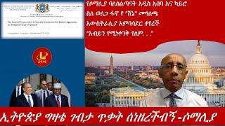 Lualawi ሉዓላዊ-ኢትዮጵያ ግዛቴ ገብታ ጥቃት ሰነዘረችብኝ -ሶማሊያ /ስለ ወለጋ ፋኖ የ ”ሸኔ’’ መግለጫ/የሶማሊያ ባለሰልጣናት አዲስ አበባ እና ካይሮ