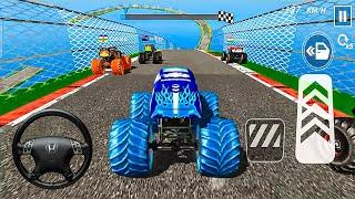 Monster Truck Mega Ramp Extreme Racing  Impossible GT Car Stunts Driving - Android Game #242