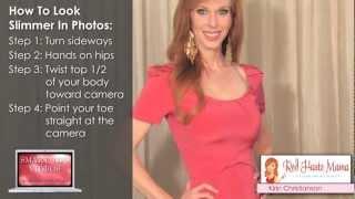 Smart Tips - How To Look Slimmer In Photos by Kirin Christianson