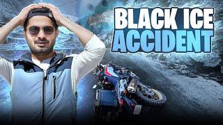 AIK OR ACCIDENT | NORTH OF PAKISTAN IN WINTERS | ZS MOTOVLOGS |