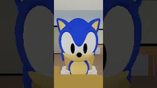 BALDI'S BASICS WITH SONIC (Animation Meme) #Shorts #sonicthehedgehog #baldisbasics #meme #fyp #viral