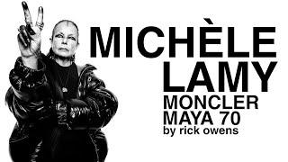 MICHELE LAMY for MONCLER MAYA 70 by Rick Owens