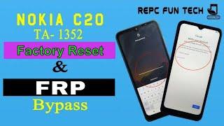 nokia c20 hard reset | nokia c20 ta-1352 frp bypass | nokia c20 pattern unlock