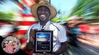 We gave an award to an AMAZING Disneyland Cast Member! ( He DESERVES more!) | Disneyland vlog #16