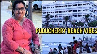 A Small Trip to Puducherry || Bangalore To Puducherry By Road || #pondicherry#seabeach