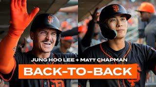 Jung Hoo Lee and Matt Chapman Hit Back-to-Back Home Runs | SF Giants Spring Training Highlights