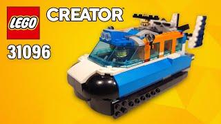 LEGO Speedy Hovercraft from Twin-Rotor Helicopter Building Instructions (31096) | Top Brick Builder