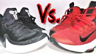 Lebron witness 4 vs. Kobe mamba focus