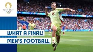 An UNBELIEVABLE Final in Paris! | Men's Football Gold Medal Game | #Paris2024 Highlights