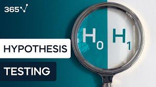 Hypothesis testing. Null vs alternative